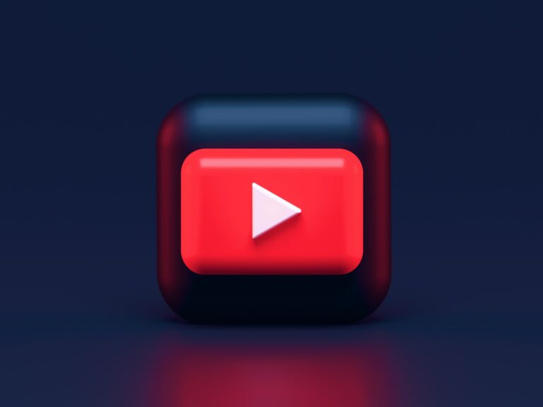 Digital rendering of YouTube logo and icon